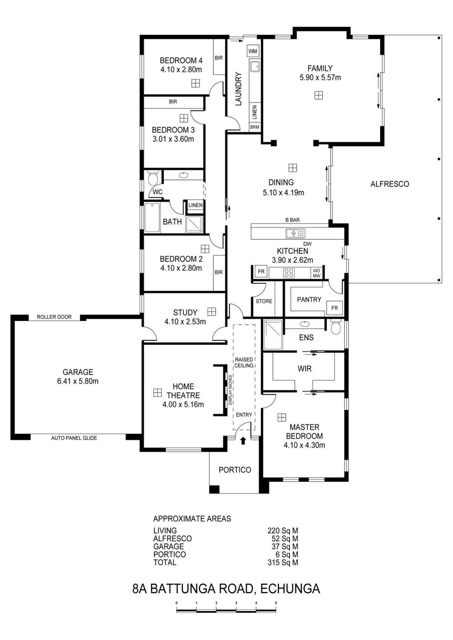 Floorplan of Homely house listing, 8A Battunga Road, Echunga SA 5153