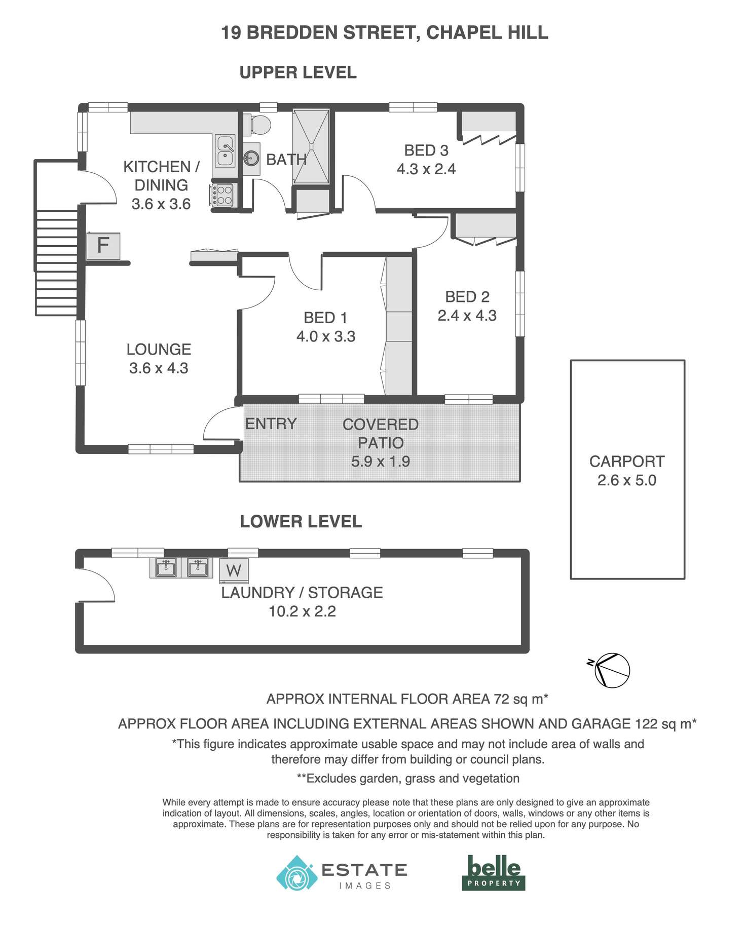 Floorplan of Homely house listing, 19 Bredden Street, Chapel Hill QLD 4069