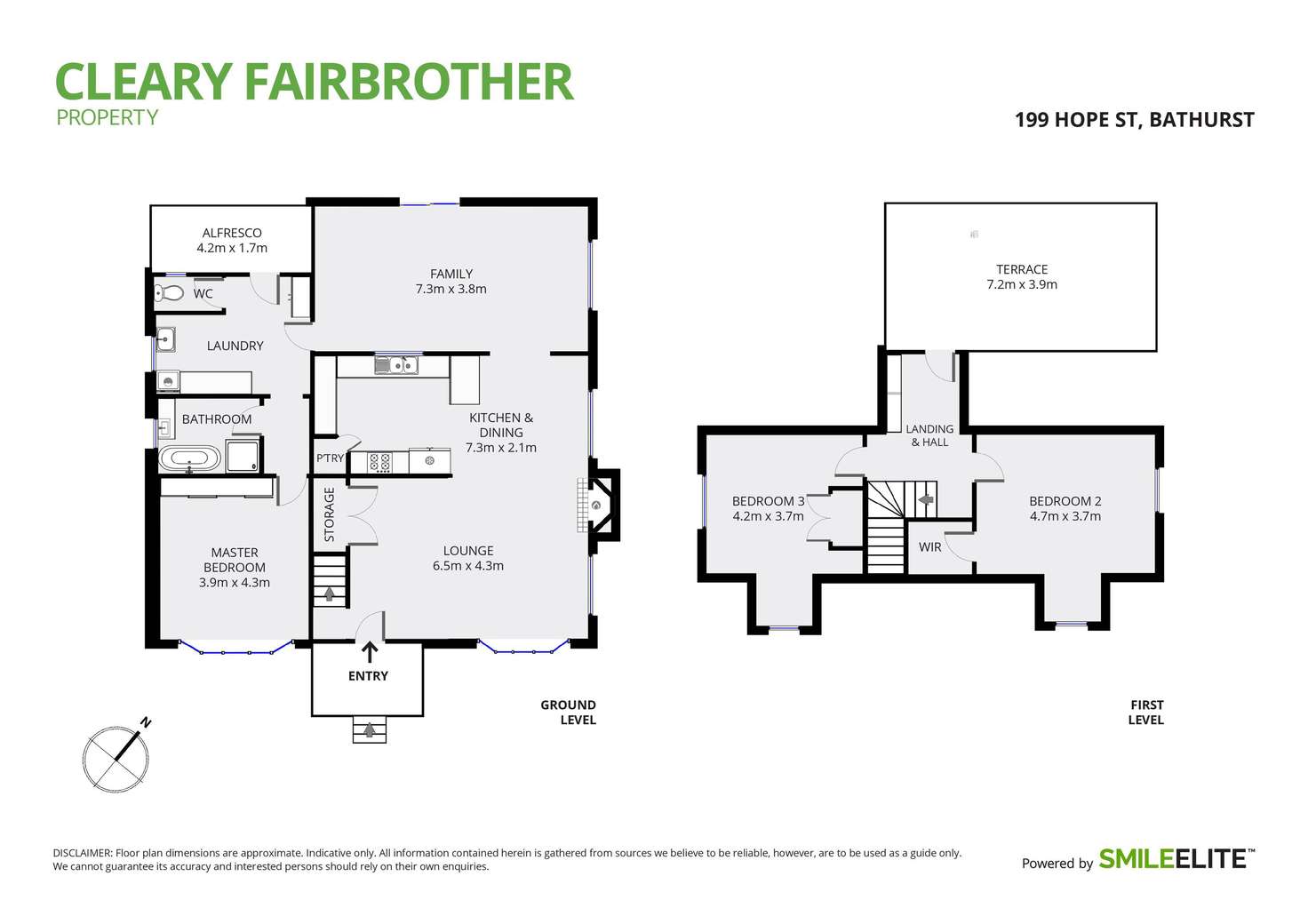 Floorplan of Homely house listing, 199 Hope Street, Bathurst NSW 2795