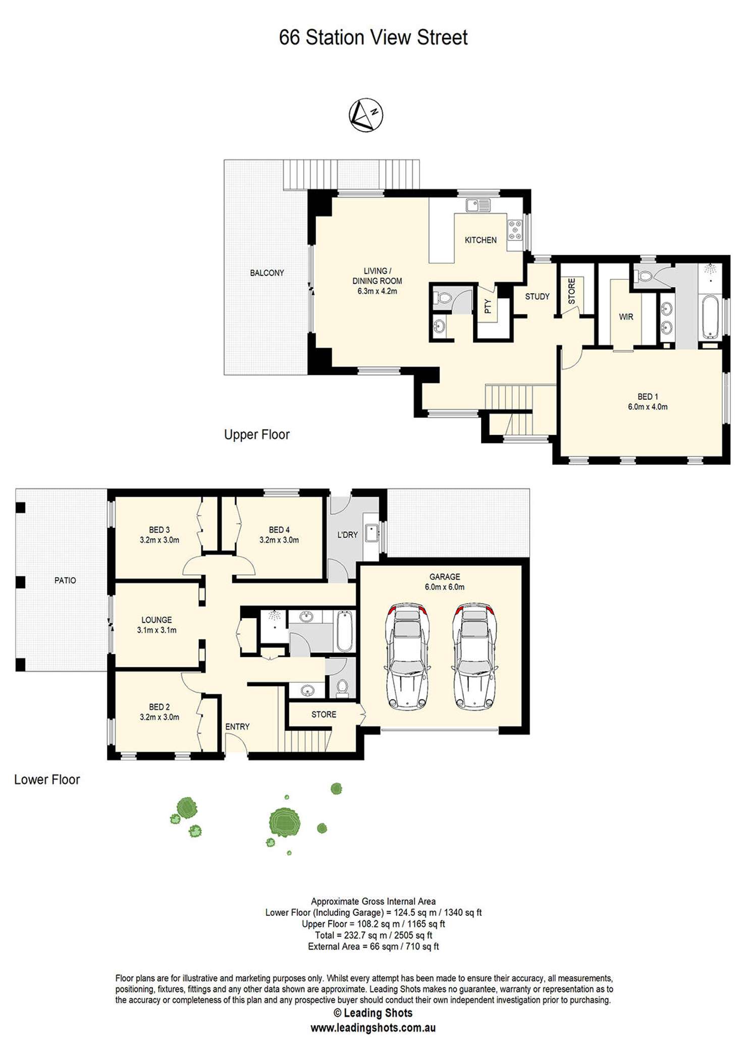 Floorplan of Homely house listing, 66 Station View Street, Mitchelton QLD 4053