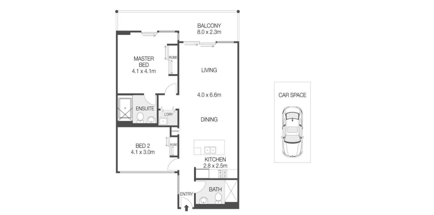Floorplan of Homely apartment listing, 625/5 Defries Avenue, Zetland NSW 2017