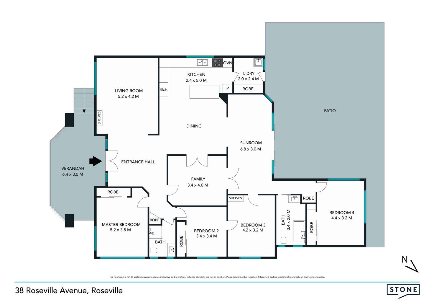 Floorplan of Homely house listing, 38 Roseville Avenue, Roseville NSW 2069