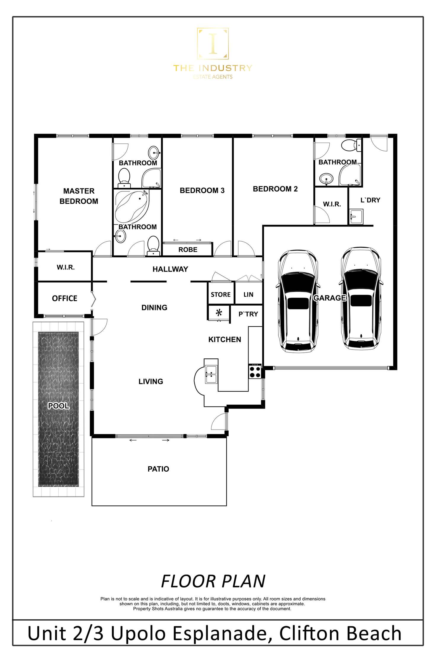 Floorplan of Homely house listing, 2/3 Upolu Esplanade, Clifton Beach QLD 4879