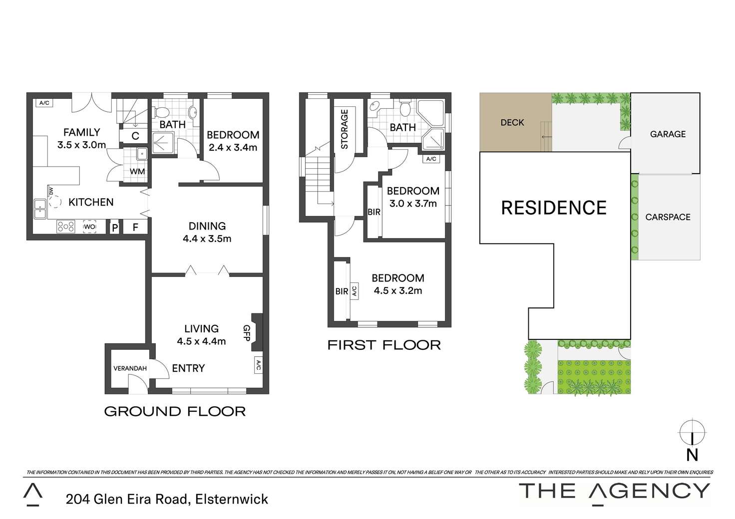 Floorplan of Homely house listing, 204 Glen Eira Road, Elsternwick VIC 3185