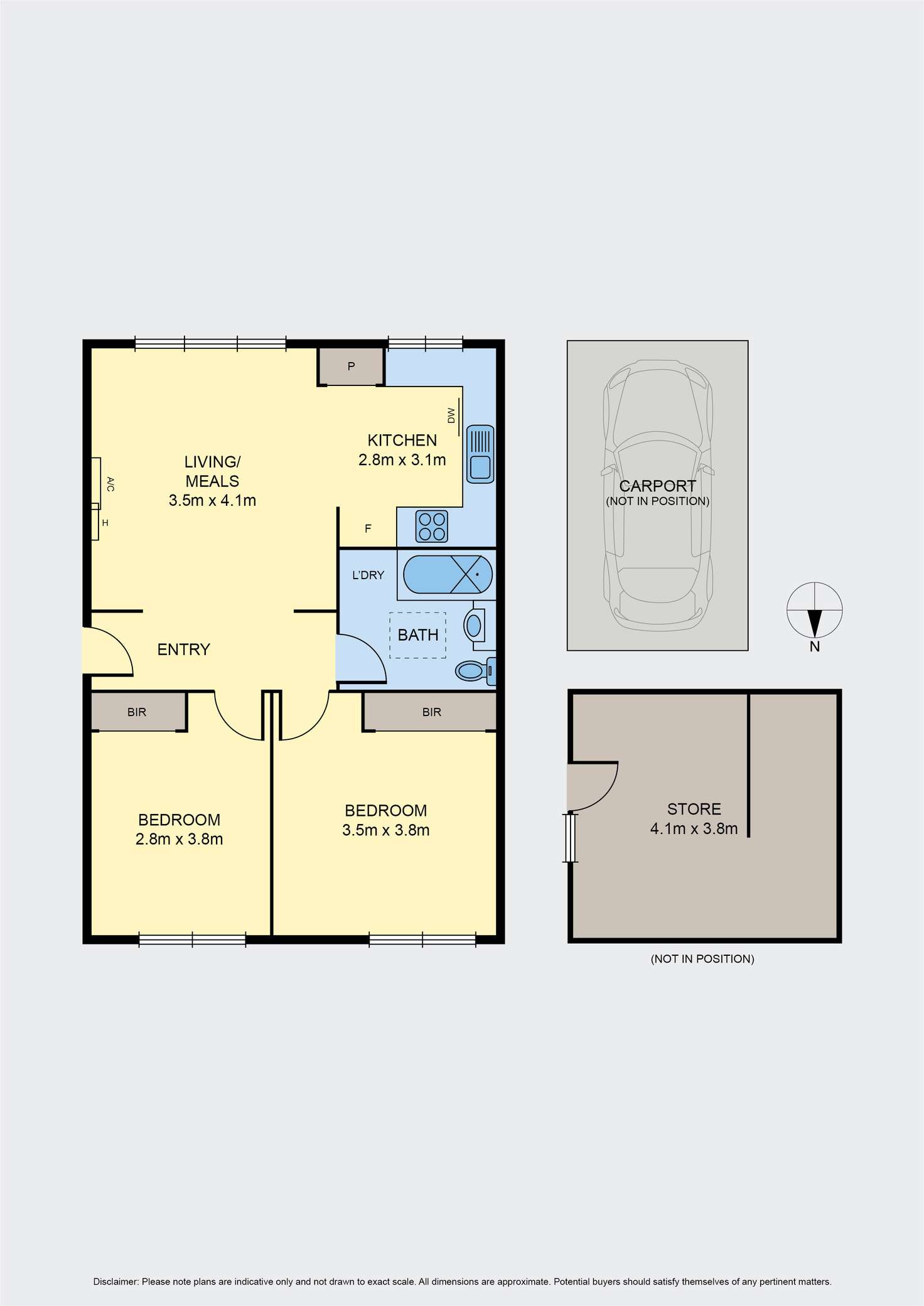 Floorplan of Homely unit listing, 10/20 Navigator Street, Maribyrnong VIC 3032