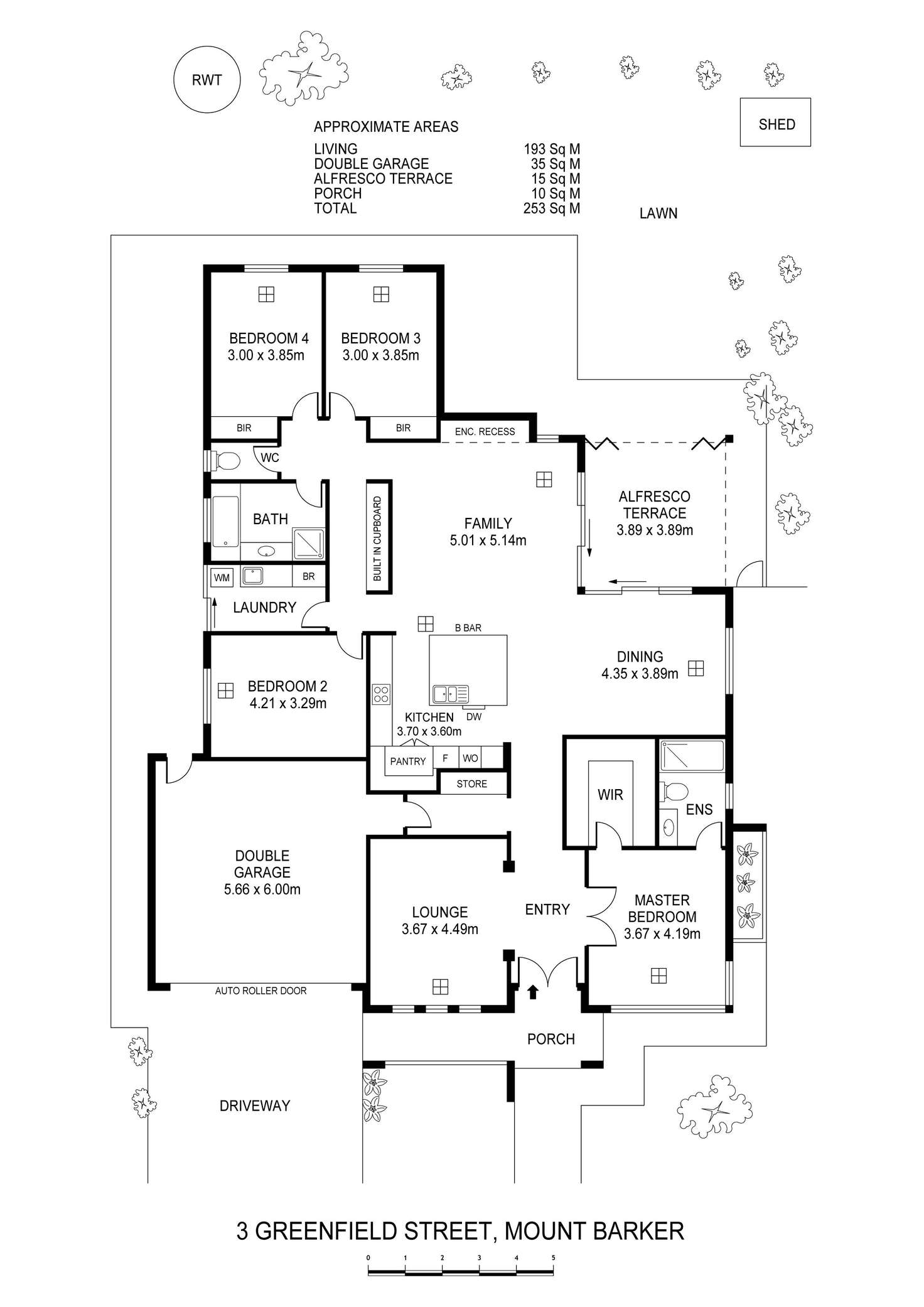 Floorplan of Homely house listing, 3 Greenfield Street, Mount Barker SA 5251