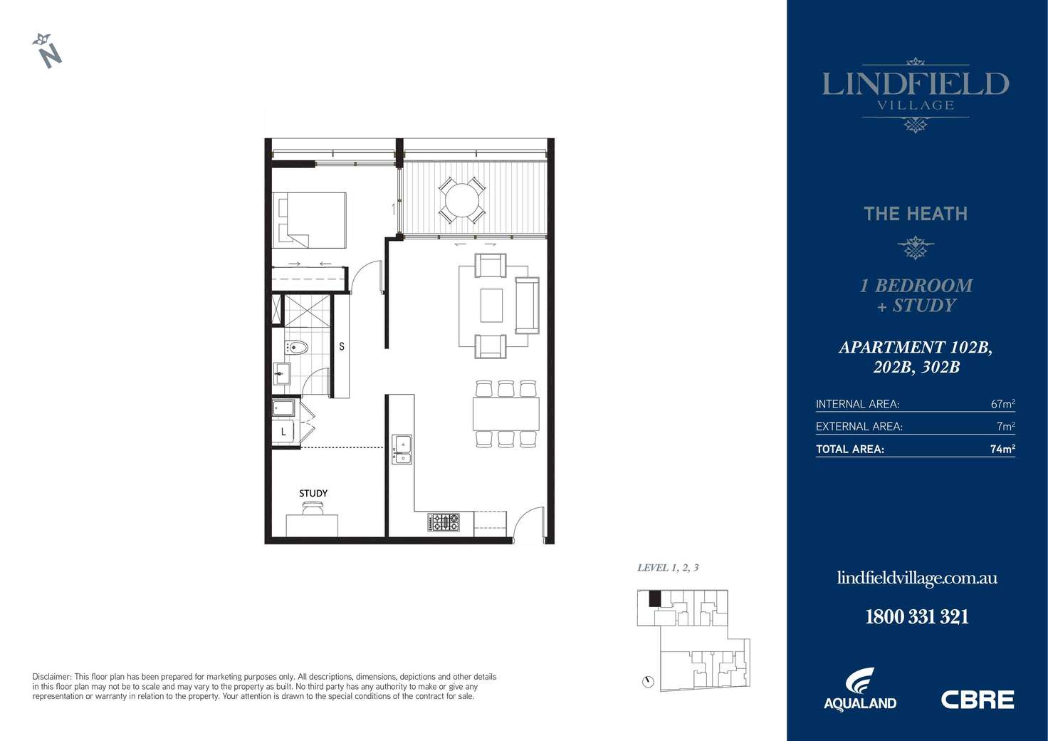 Floorplan of Homely apartment listing, 302/5 Havilah Lane, Lindfield NSW 2070