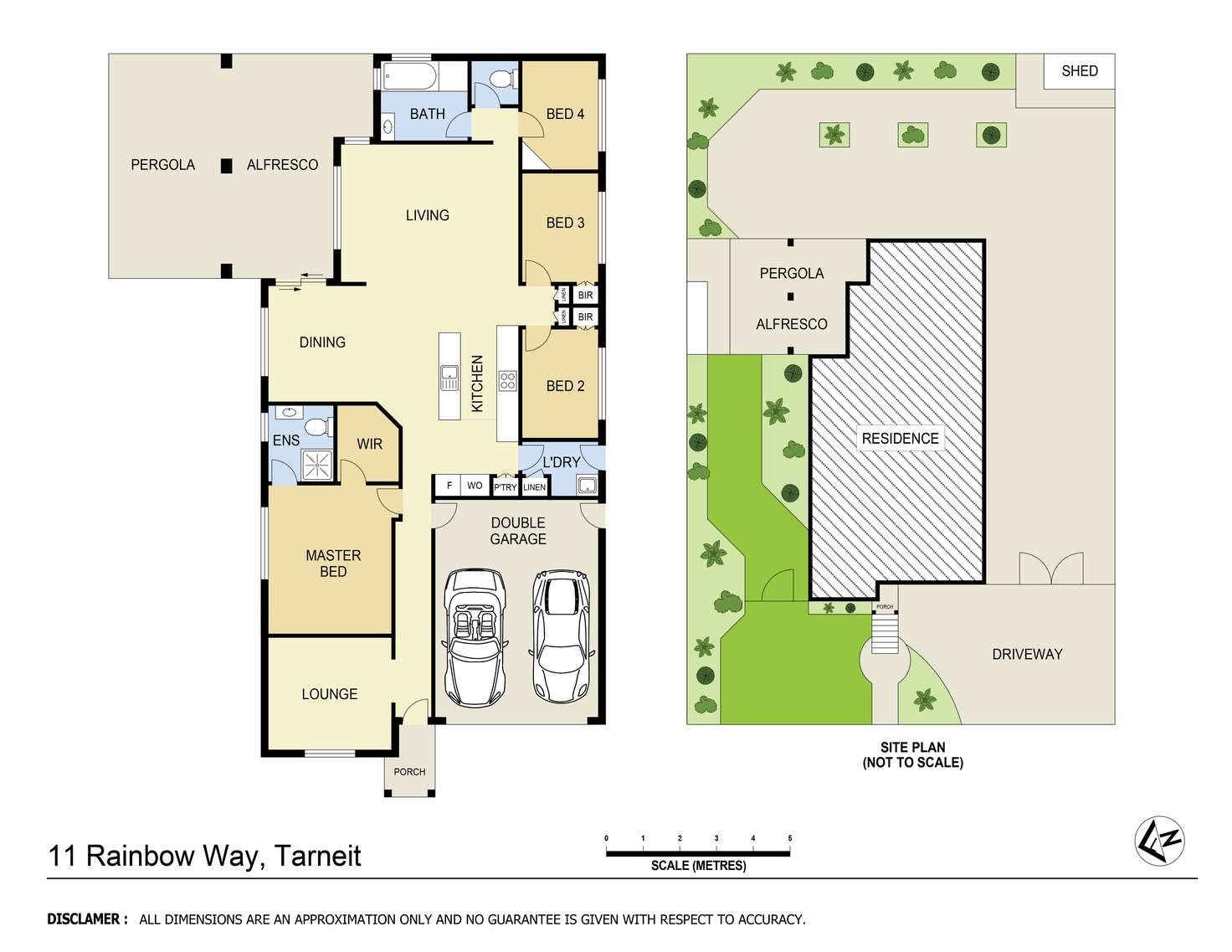 Floorplan of Homely house listing, 11 Rainbow Way, Tarneit VIC 3029