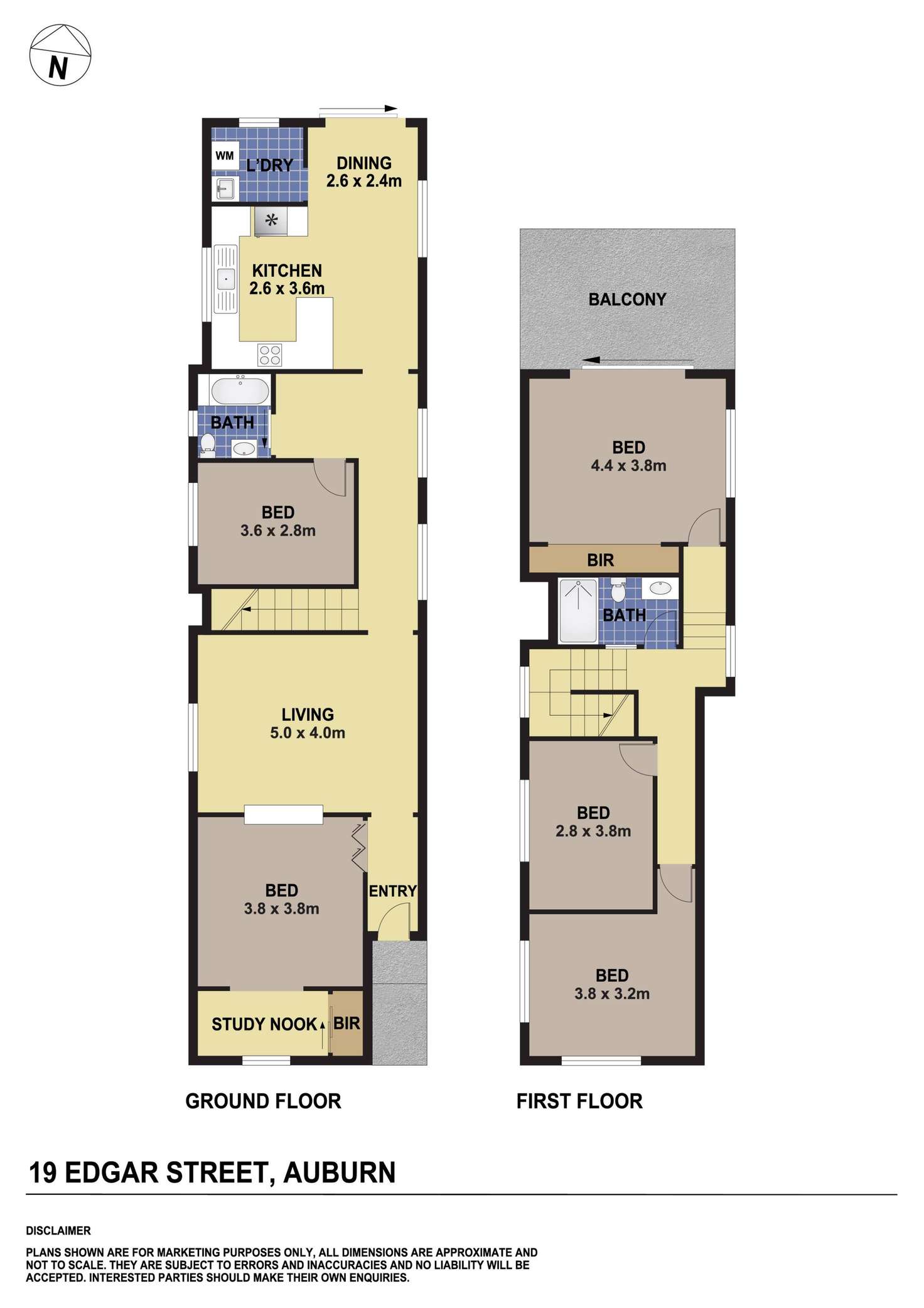 Floorplan of Homely house listing, 19 Edgar Street, Auburn NSW 2144