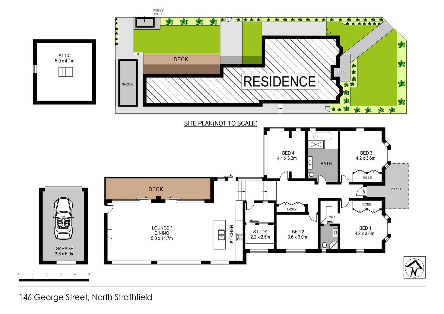Floorplan of Homely house listing, 146 George Street, North Strathfield NSW 2137