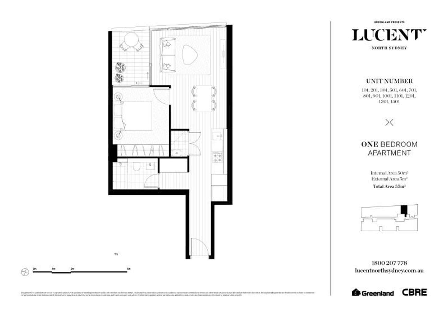 Floorplan of Homely apartment listing, 101/225 Pacific Highway, North Sydney NSW 2060
