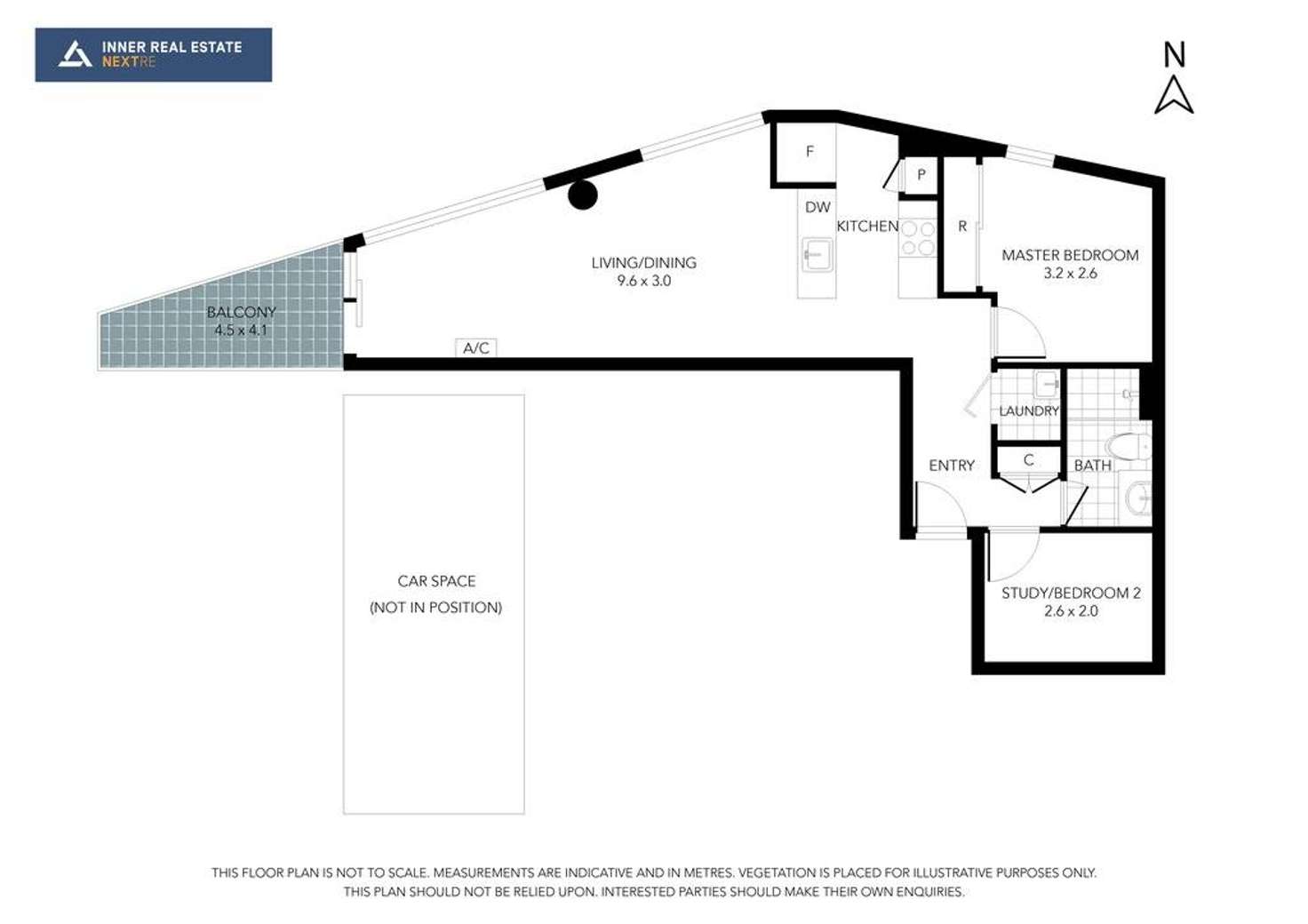 Floorplan of Homely apartment listing, 2203/38 Albert Road, South Melbourne VIC 3205