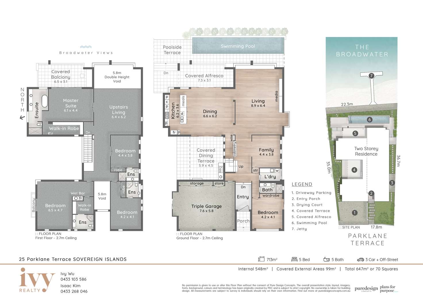 Floorplan of Homely house listing, 25 Parklane Terrace, Sovereign Islands QLD 4216