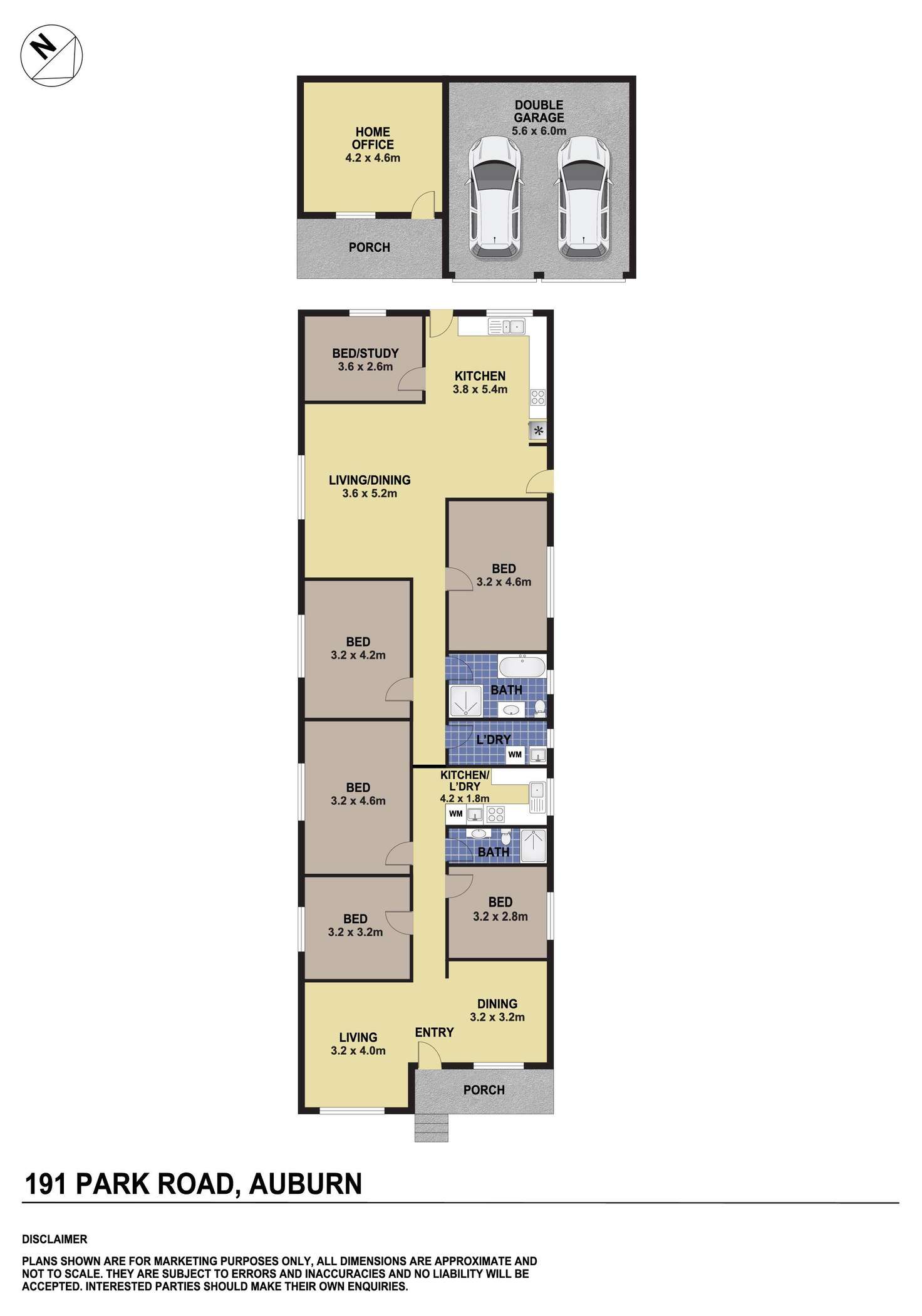 Floorplan of Homely house listing, 191 Park Road, Auburn NSW 2144