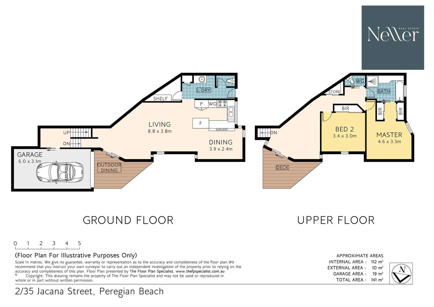 Floorplan of Homely unit listing, 2/35 Jacana Street, Peregian Beach QLD 4573