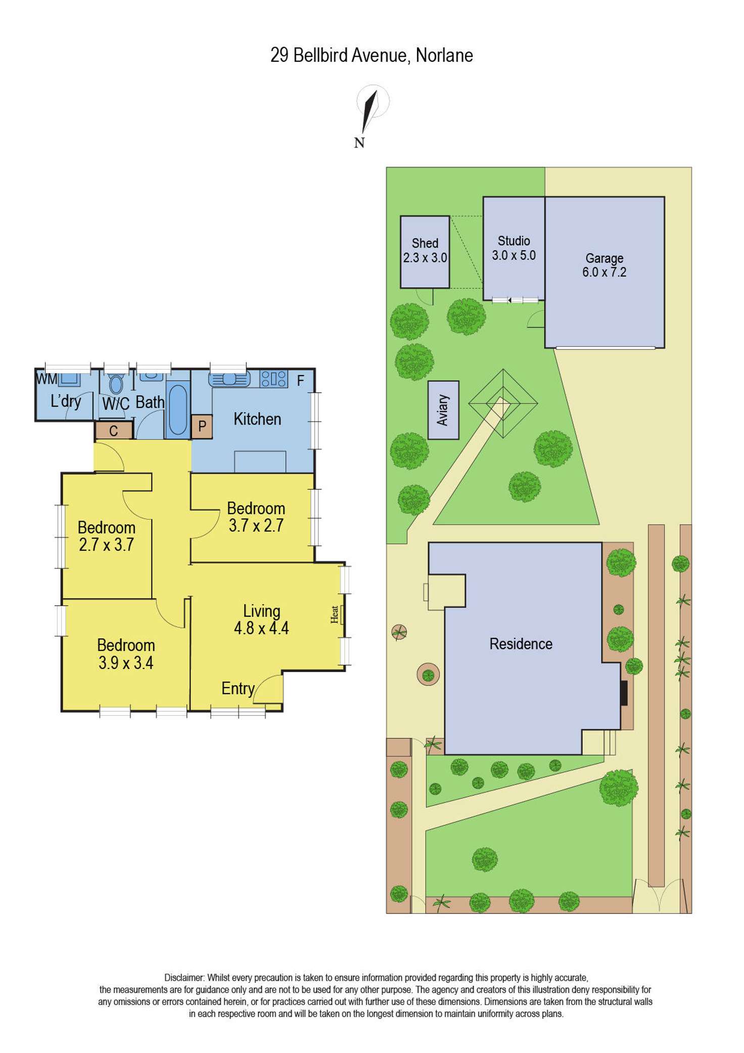 Floorplan of Homely house listing, 29 Bellbird Avenue, Norlane VIC 3214