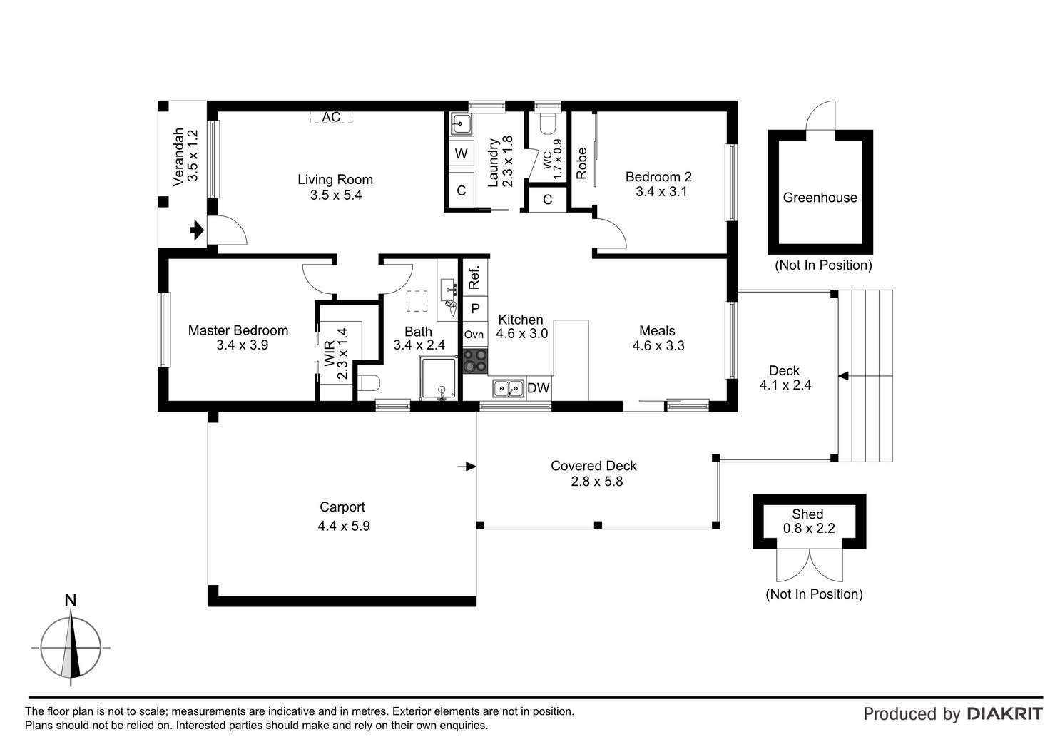 Floorplan of Homely unit listing, 9/240 High Street, Hastings VIC 3915