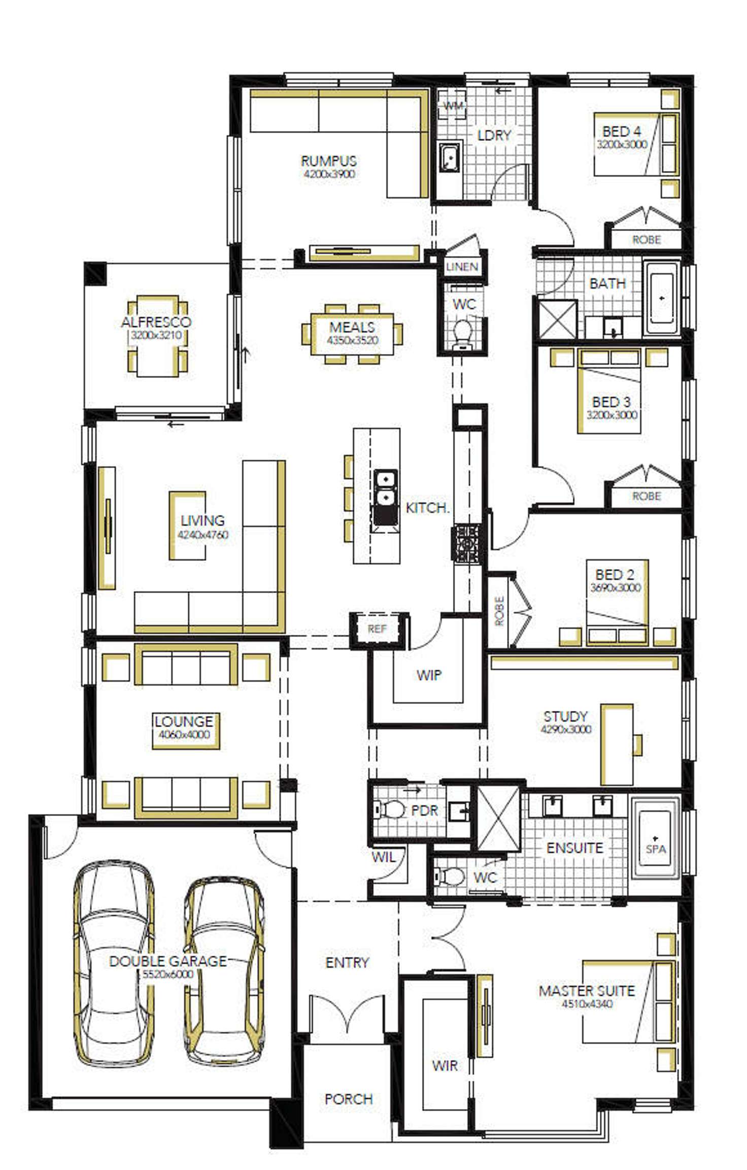 Floorplan of Homely house listing, Address available on request