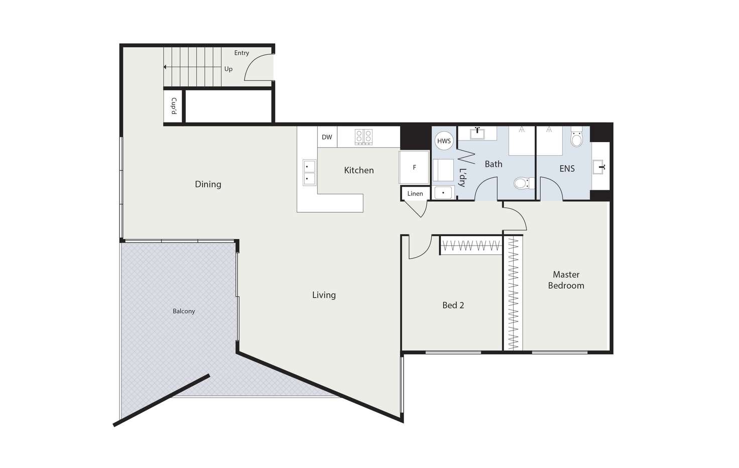 Floorplan of Homely apartment listing, 18/41 Blackall Street, Barton ACT 2600