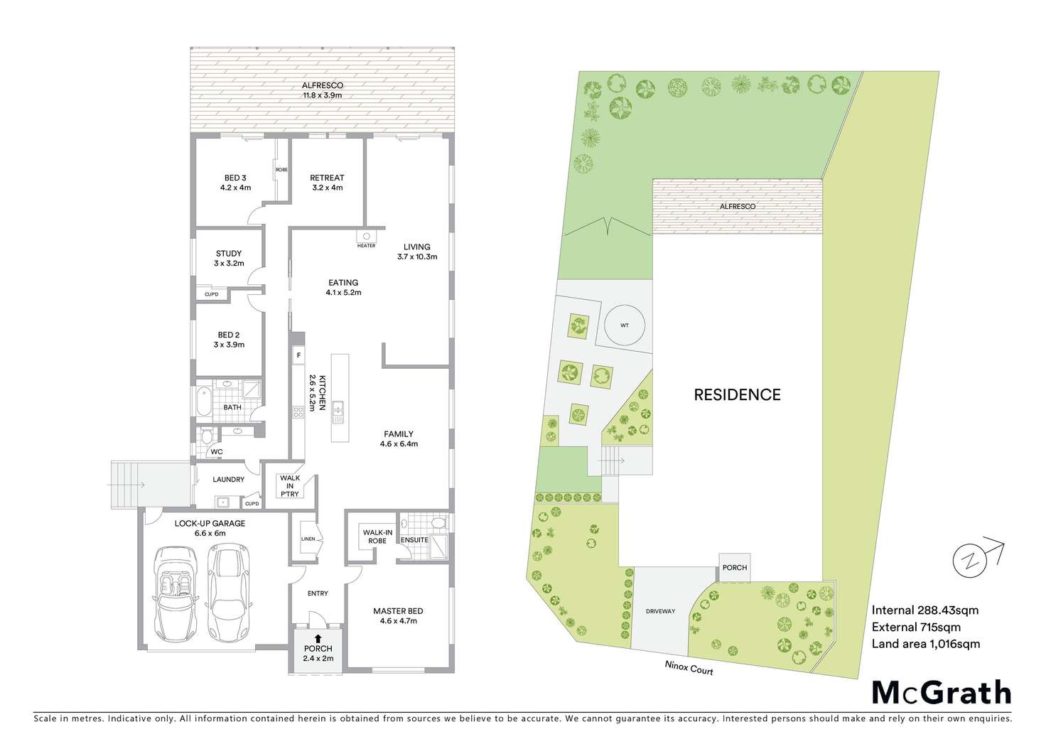 Floorplan of Homely house listing, 1 Ninox Court, Brown Hill VIC 3350