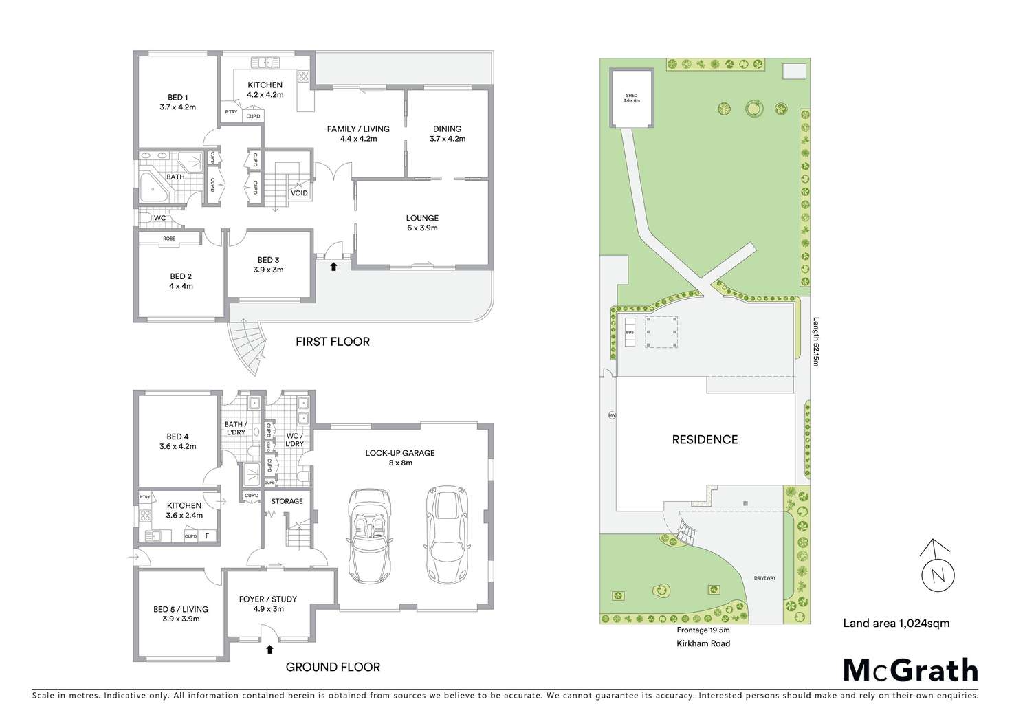 Floorplan of Homely house listing, 43 Kirkham Road, Auburn NSW 2144
