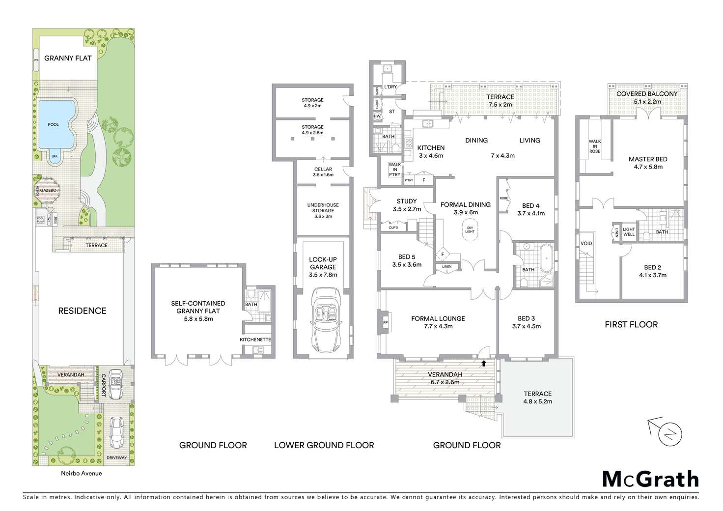 Floorplan of Homely house listing, 14 Neirbo Avenue, Hurstville NSW 2220
