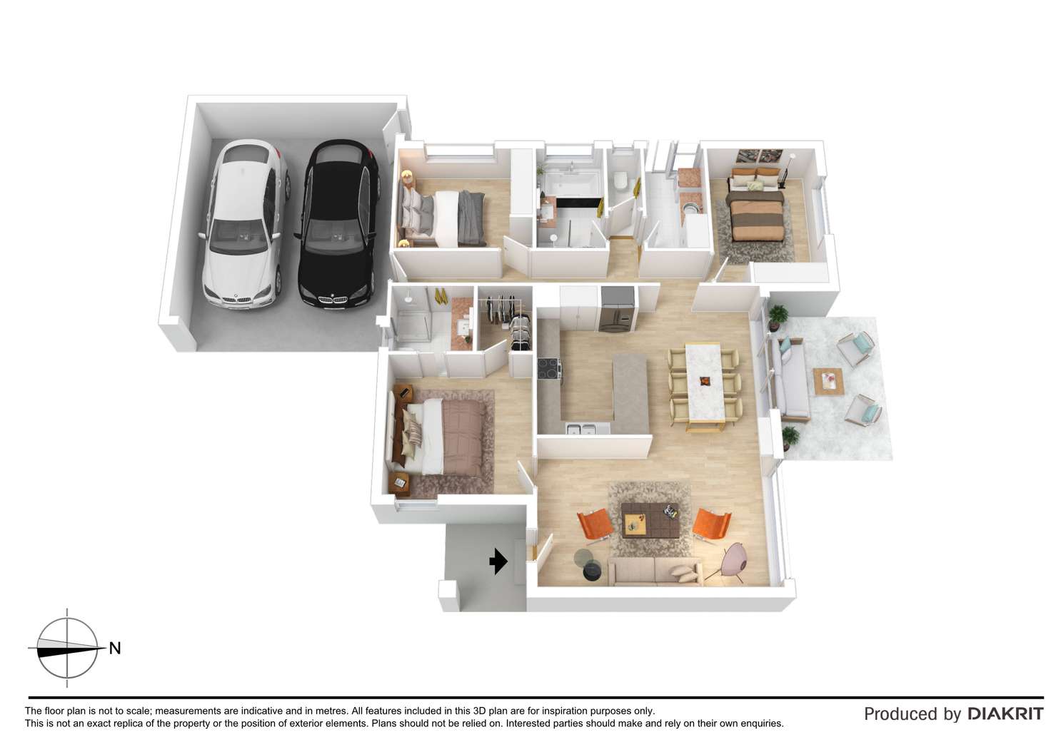 Floorplan of Homely unit listing, 3/16 Douglas Street, Hastings VIC 3915