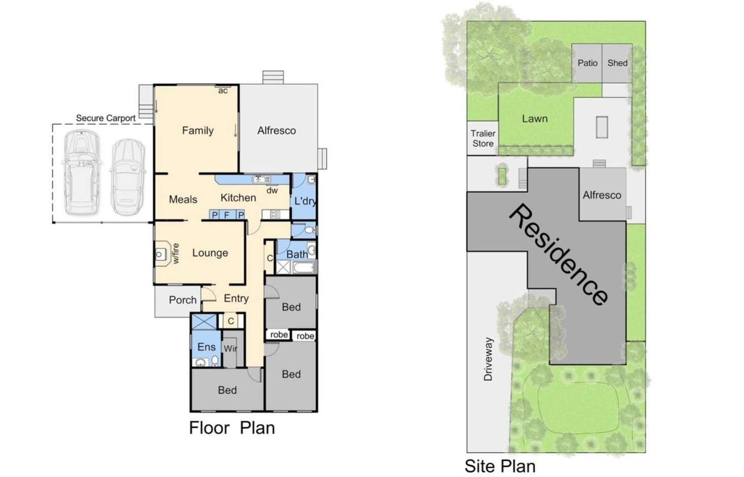 Floorplan of Homely house listing, 16 Margaret Street, Berwick VIC 3806