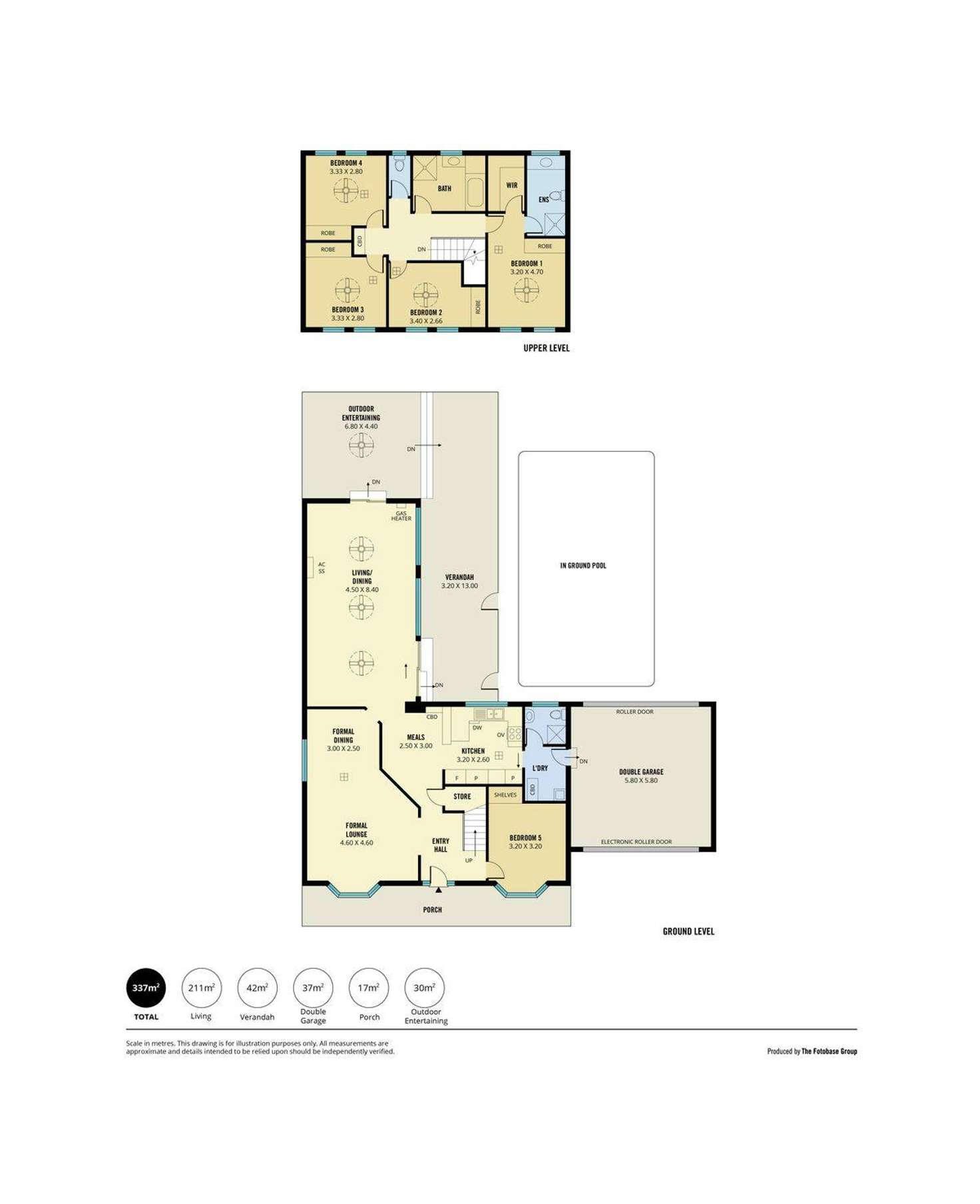 Floorplan of Homely house listing, 10 James Place, South Brighton SA 5048