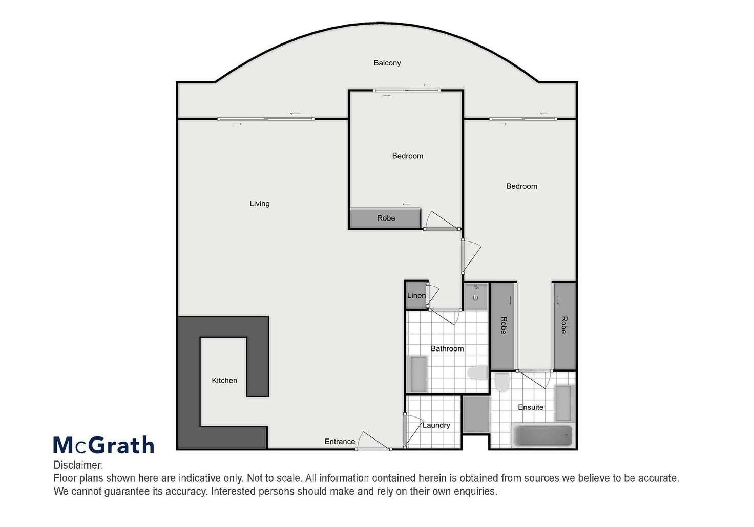 Floorplan of Homely apartment listing, 1401/3 Rockdale Plaza Drive, Rockdale NSW 2216