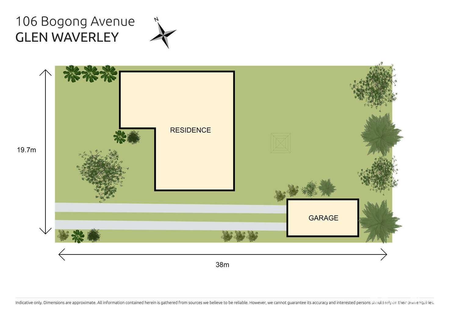Floorplan of Homely house listing, 106 Bogong Avenue, Glen Waverley VIC 3150