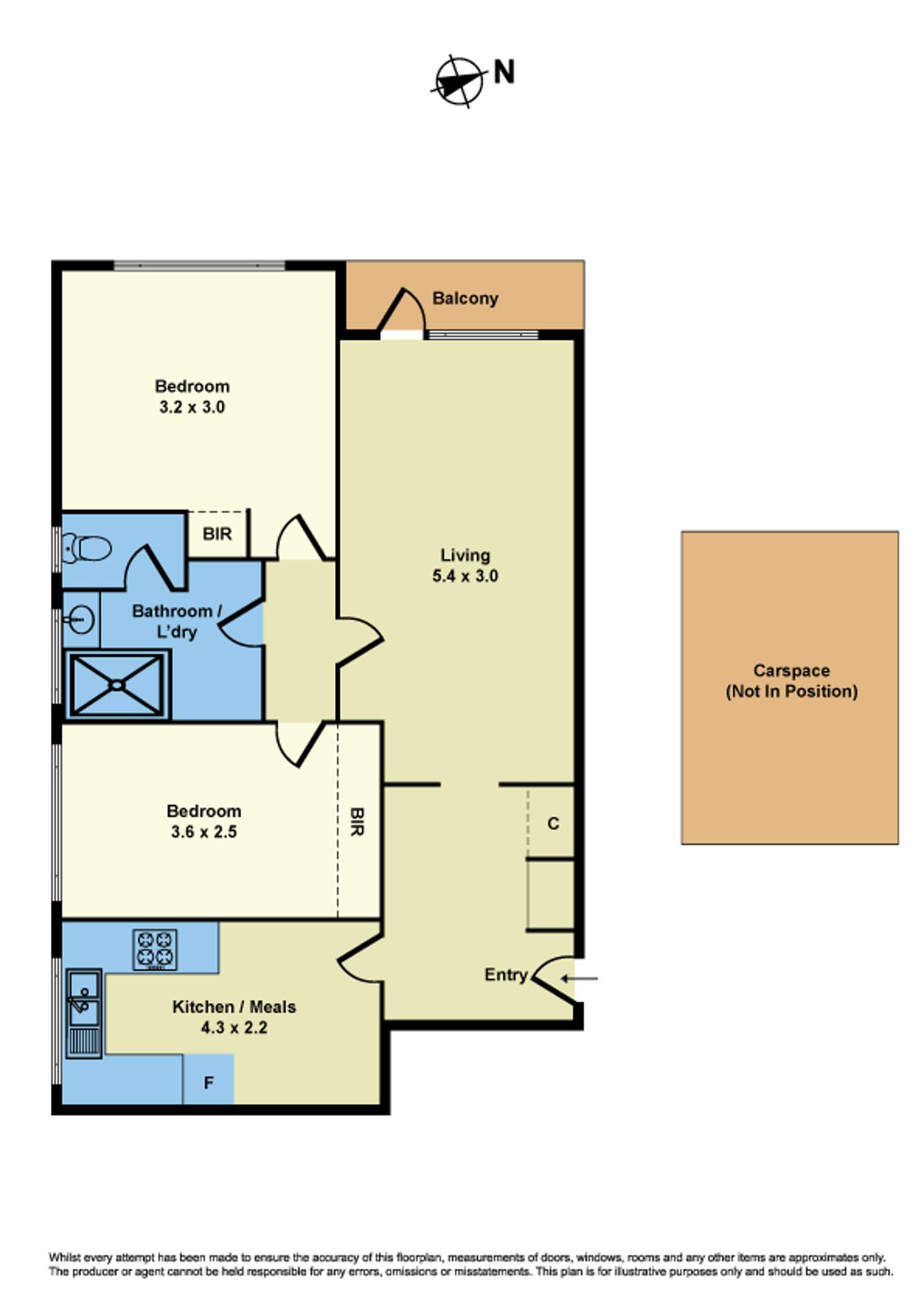 Floorplan of Homely unit listing, 10/437 Ballarat Road, Sunshine VIC 3020