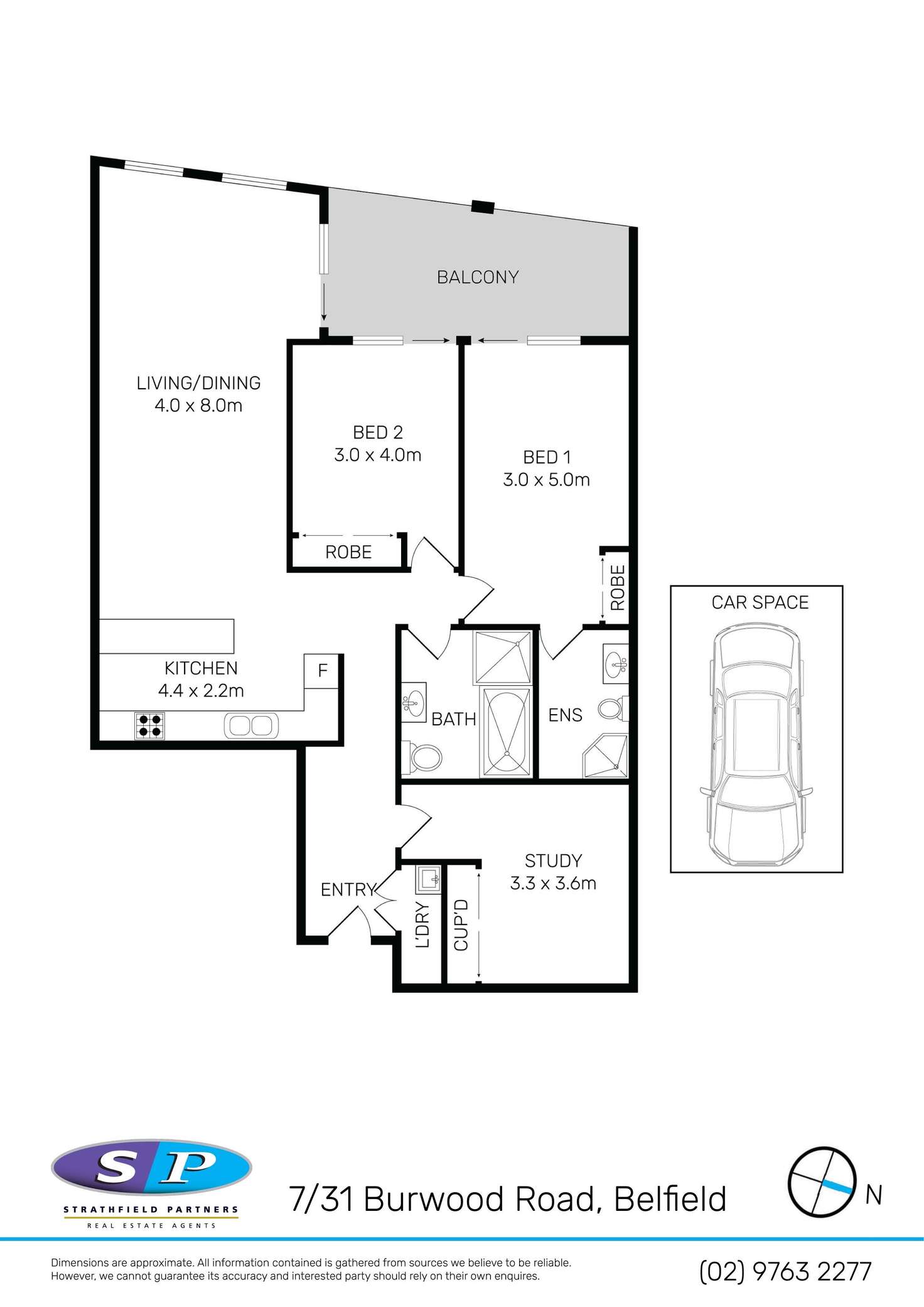 Floorplan of Homely apartment listing, 7/31 Burwood Road, Belfield NSW 2191