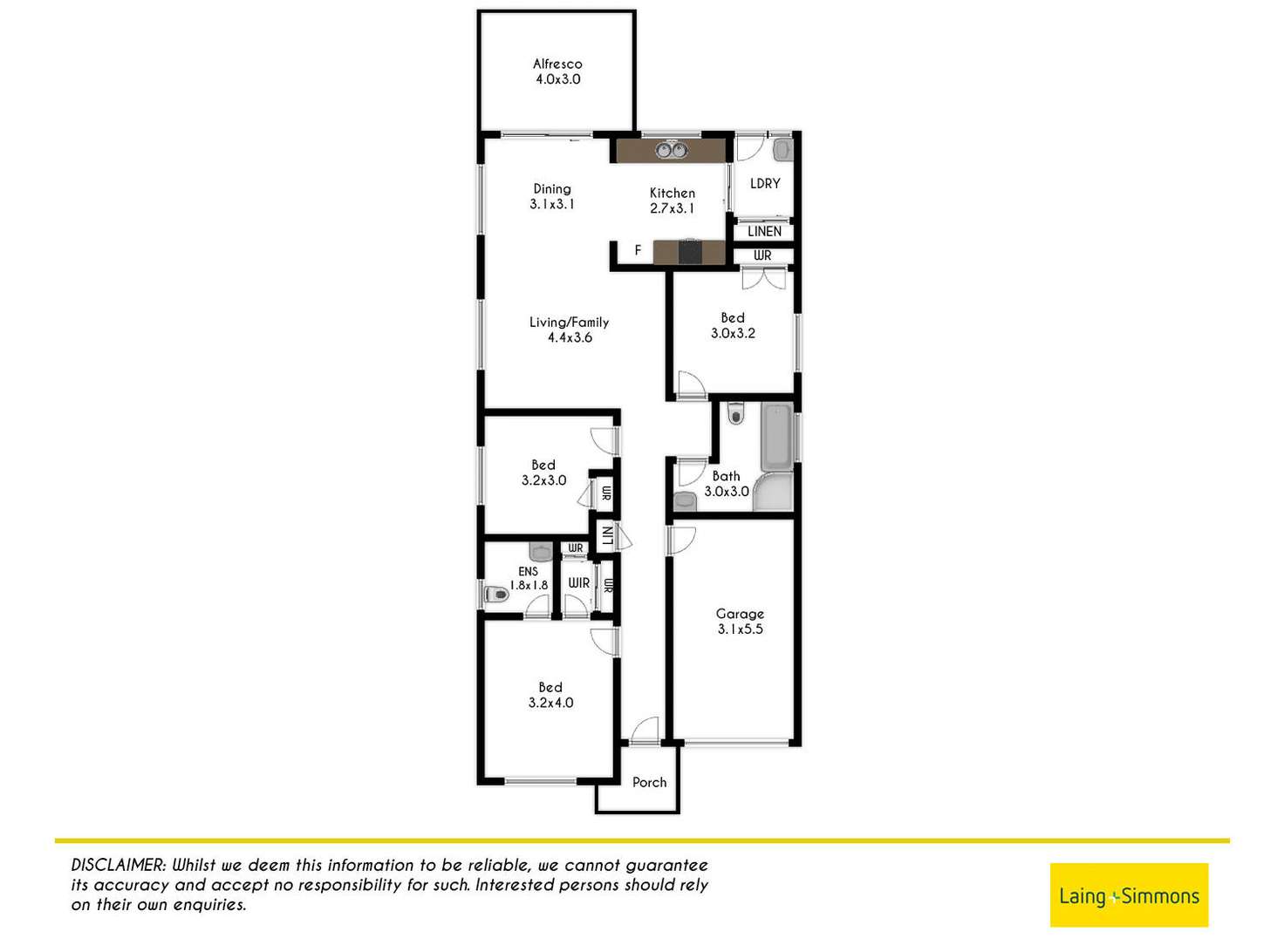 Floorplan of Homely house listing, 35 Blackburn Street, Ropes Crossing NSW 2760