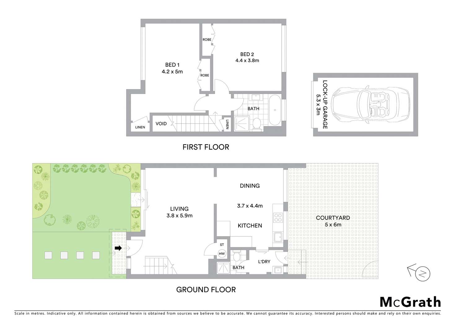 Floorplan of Homely townhouse listing, 30/2 Libya Place, Marsfield NSW 2122