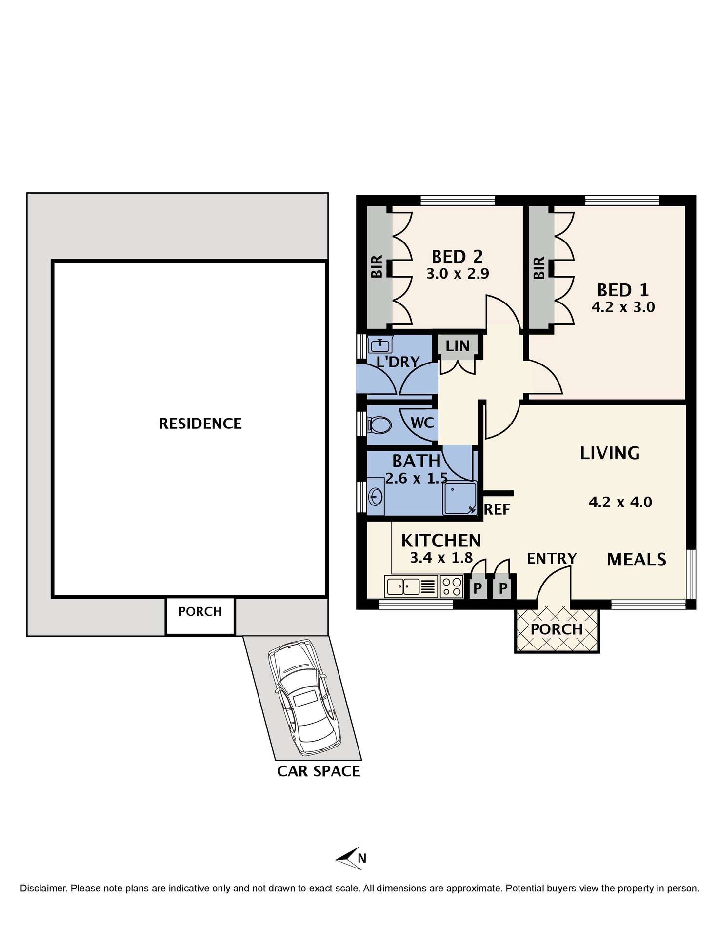 Floorplan of Homely unit listing, 5/396 Murray Road, Preston VIC 3072