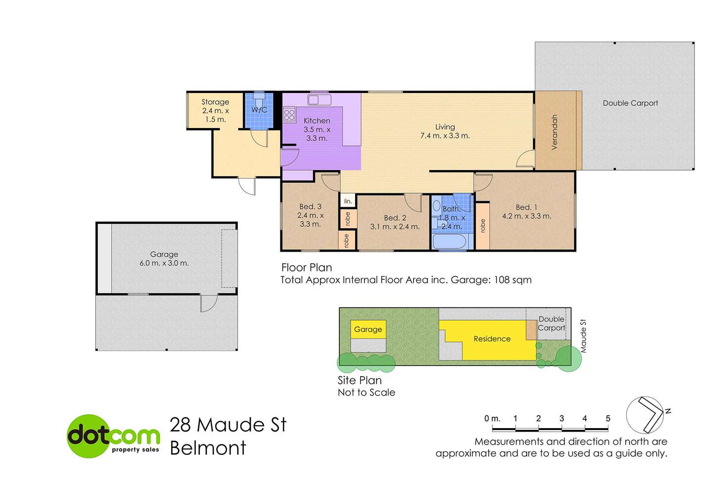 Floorplan of Homely house listing, 28 Maude Street, Belmont NSW 2280