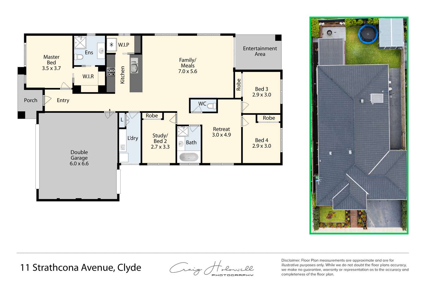 Floorplan of Homely house listing, 11 Strathcona Avenue, Clyde VIC 3978