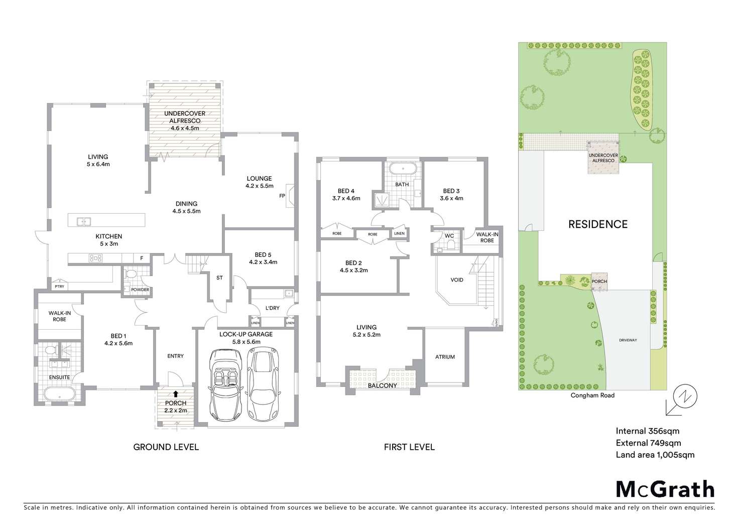 Floorplan of Homely house listing, 26 Congham Road, West Pymble NSW 2073