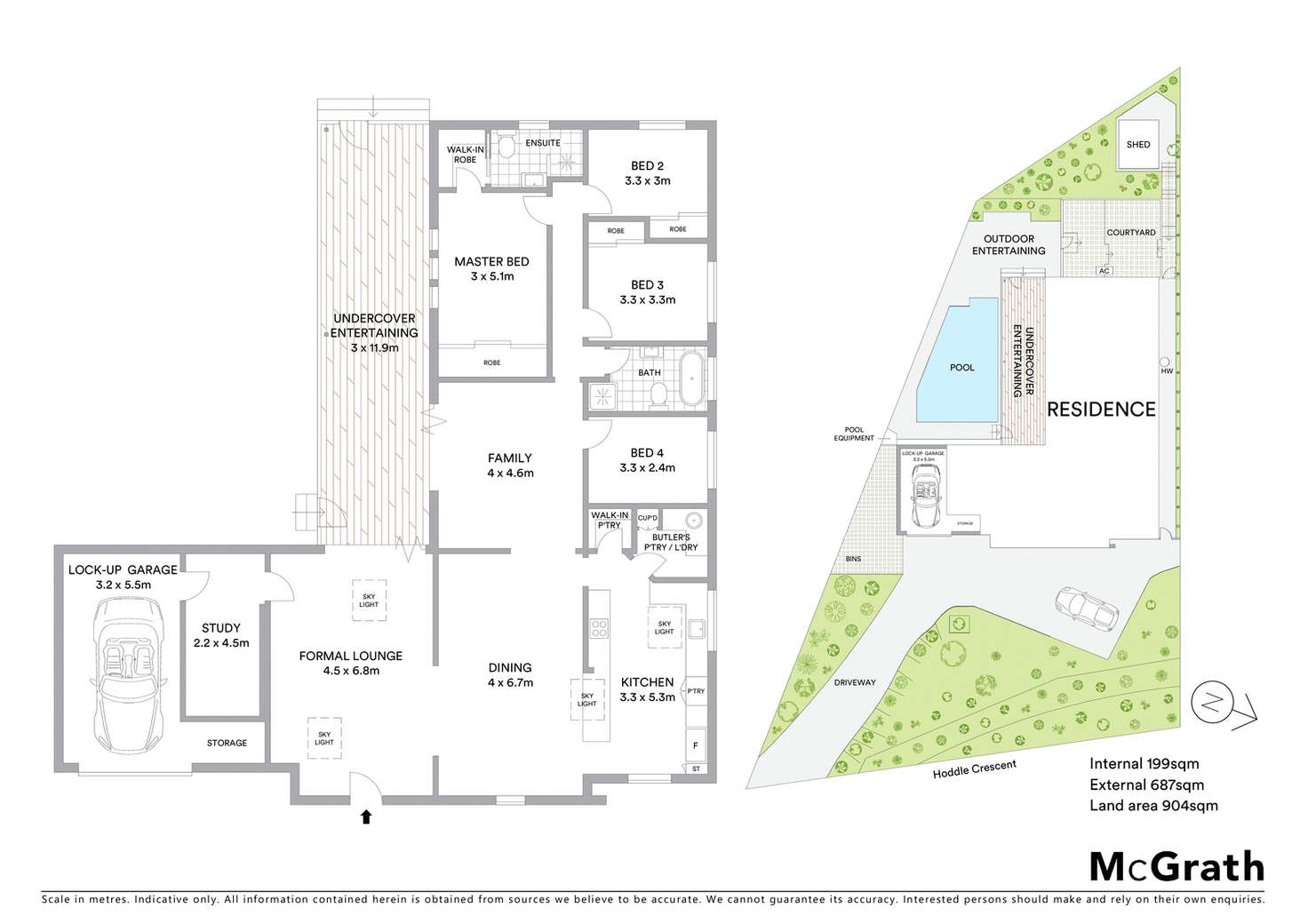 Floorplan of Homely house listing, 3 Hoddle Crescent, Davidson NSW 2085