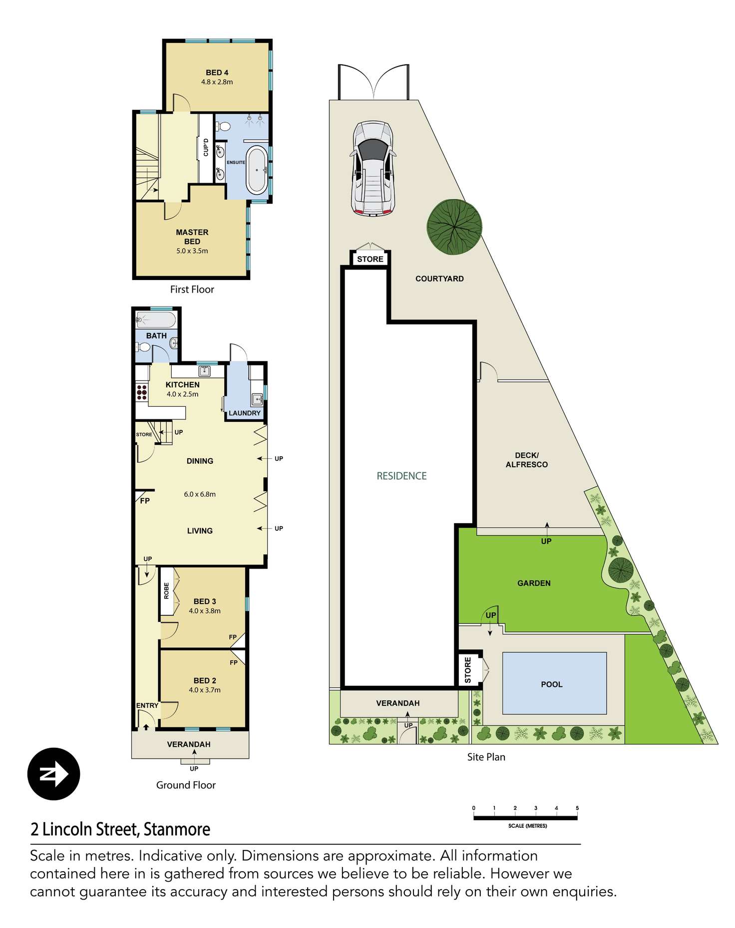 Floorplan of Homely house listing, 2 Lincoln Street, Stanmore NSW 2048