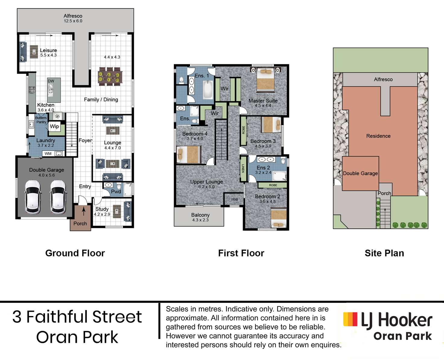 Floorplan of Homely house listing, 3 Faithful Street, Oran Park NSW 2570