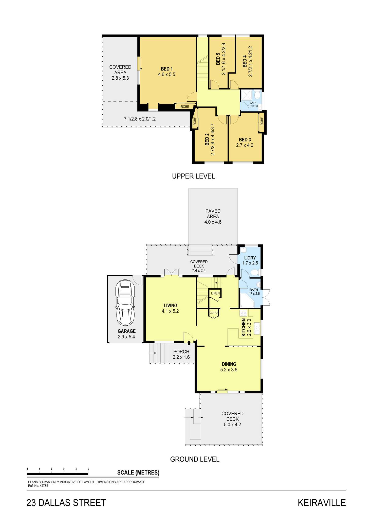Floorplan of Homely house listing, 23 Dallas Street, Keiraville NSW 2500