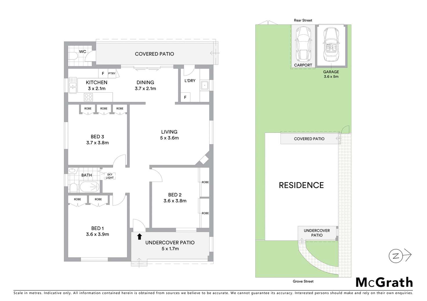 Floorplan of Homely house listing, 81 Grove Street, Earlwood NSW 2206