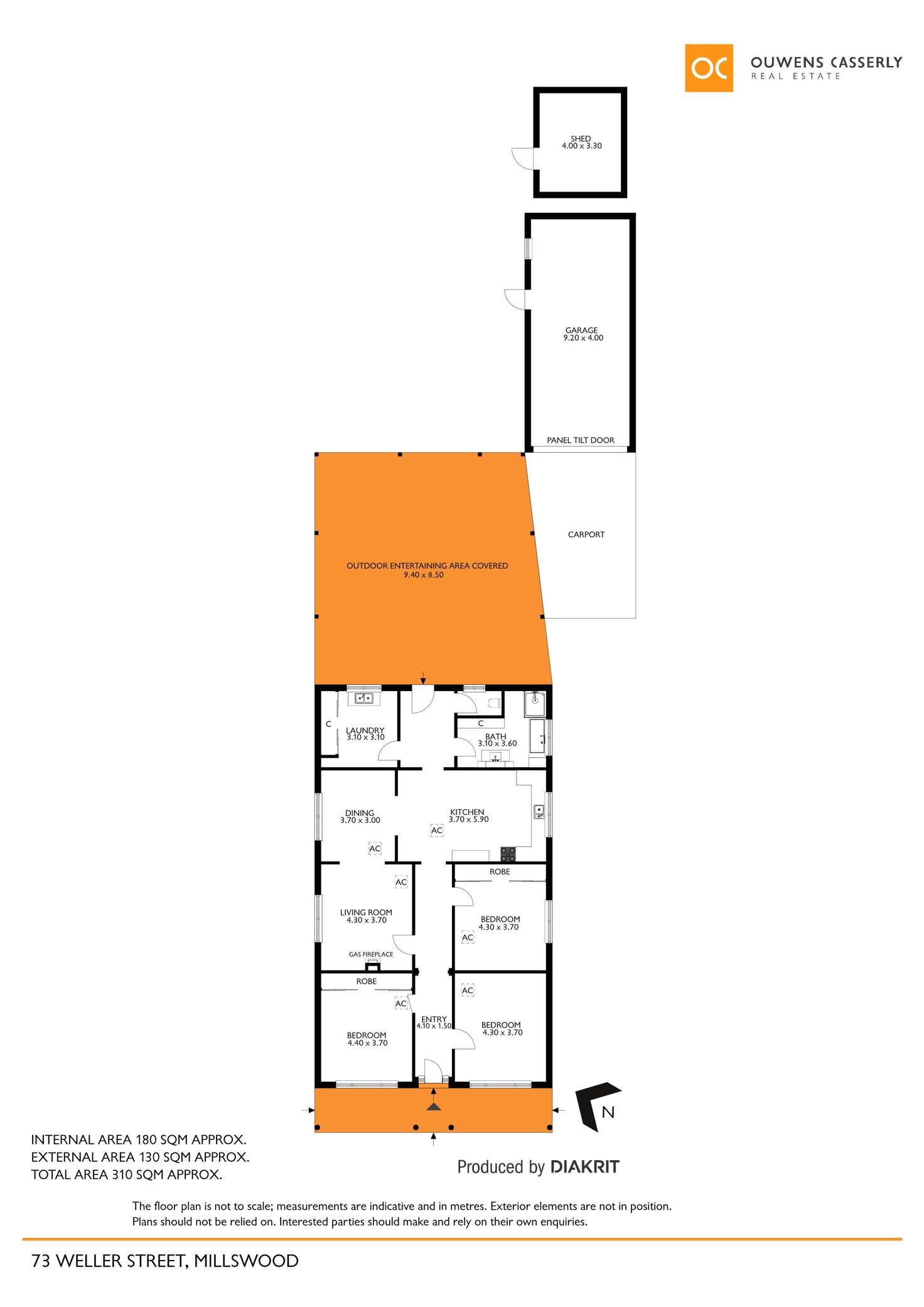 Floorplan of Homely house listing, 73 Weller Street, Millswood SA 5034