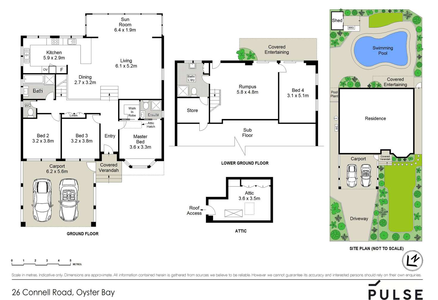 Floorplan of Homely house listing, 26 Connell Road, Oyster Bay NSW 2225