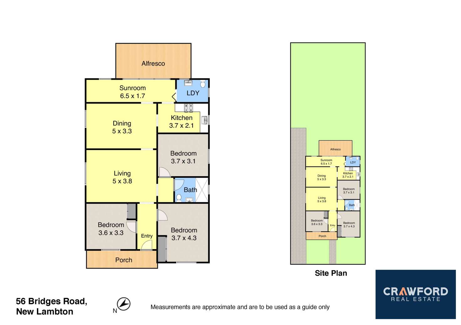 Floorplan of Homely house listing, 56 Bridges Road, New Lambton NSW 2305