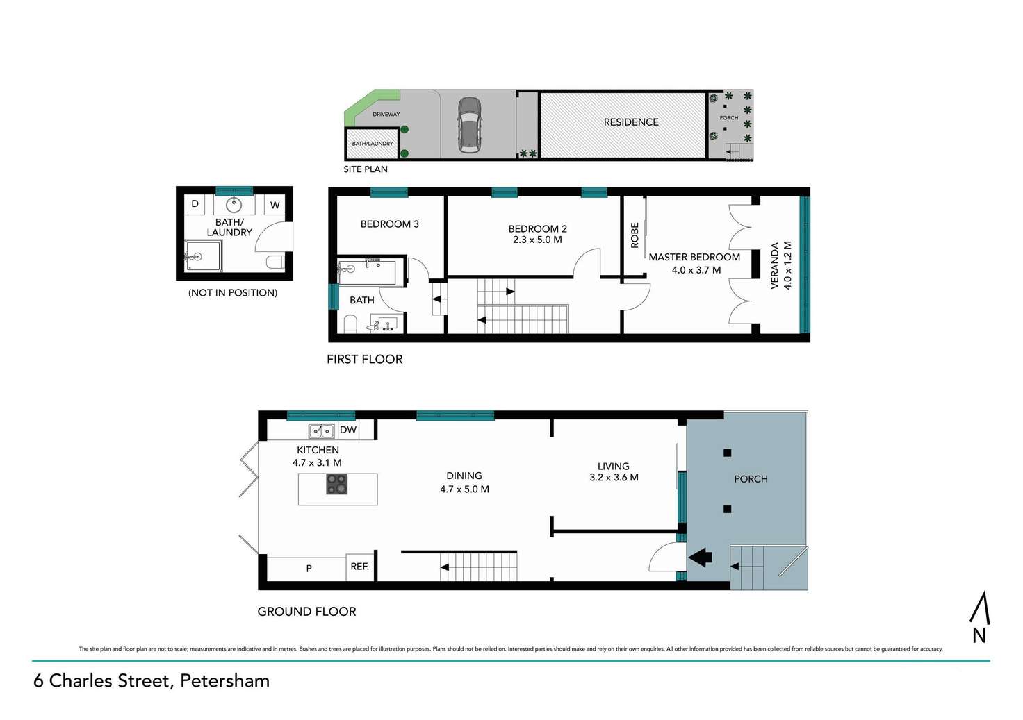 Floorplan of Homely terrace listing, 6 Charles Street, Petersham NSW 2049