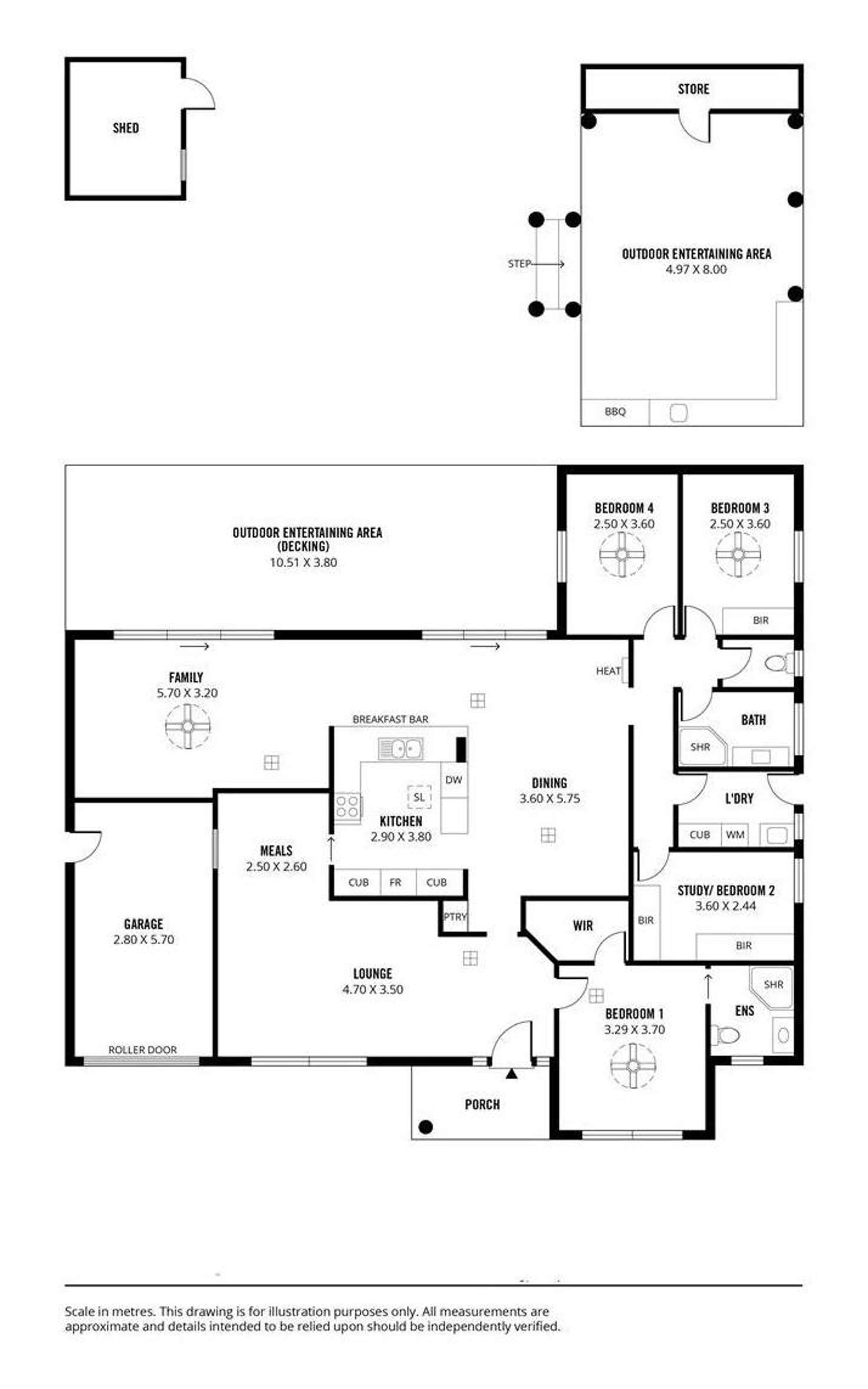 Floorplan of Homely house listing, 41 Watson Street, Hectorville SA 5073