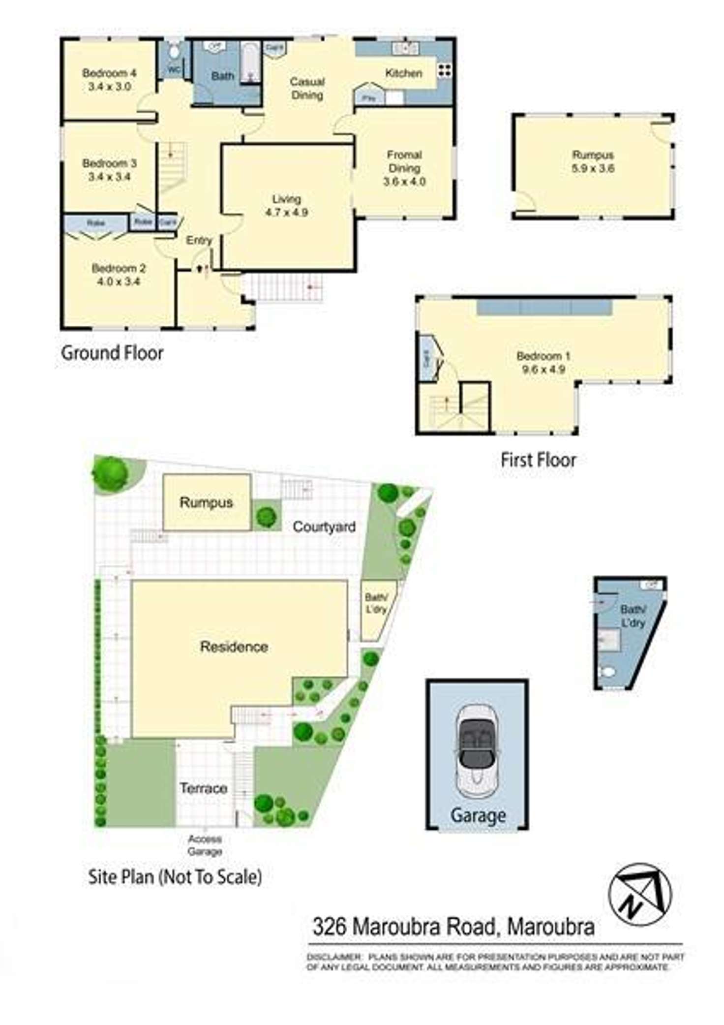 Floorplan of Homely house listing, 326 Maroubra Road, Maroubra NSW 2035